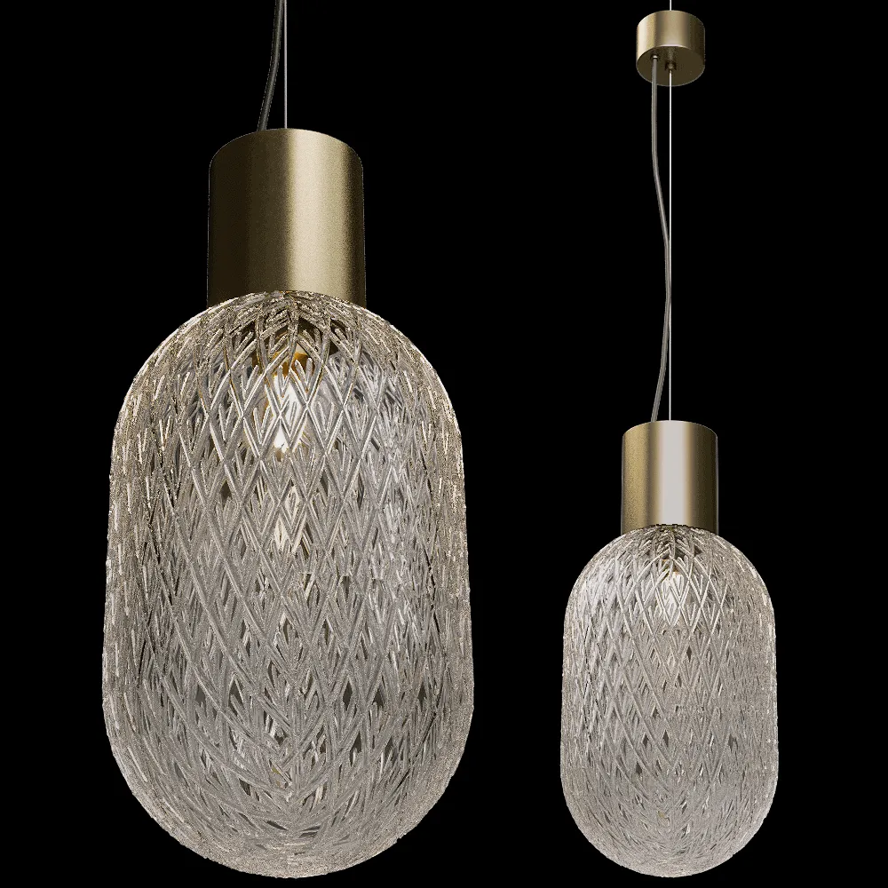 Il Fanale – Pendant lamp Bloom 3ds Max