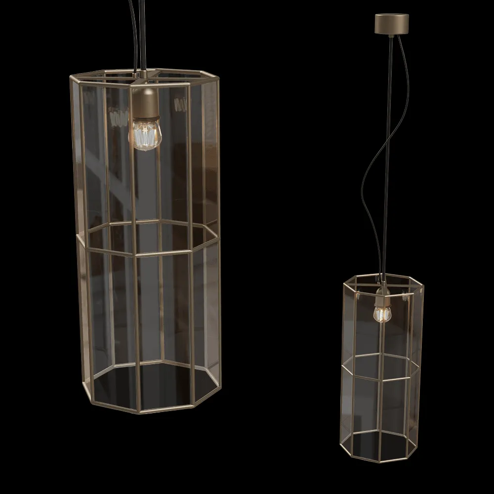Il Fanale – Pendant lamp Rilegato MEDINADPE 3ds Max