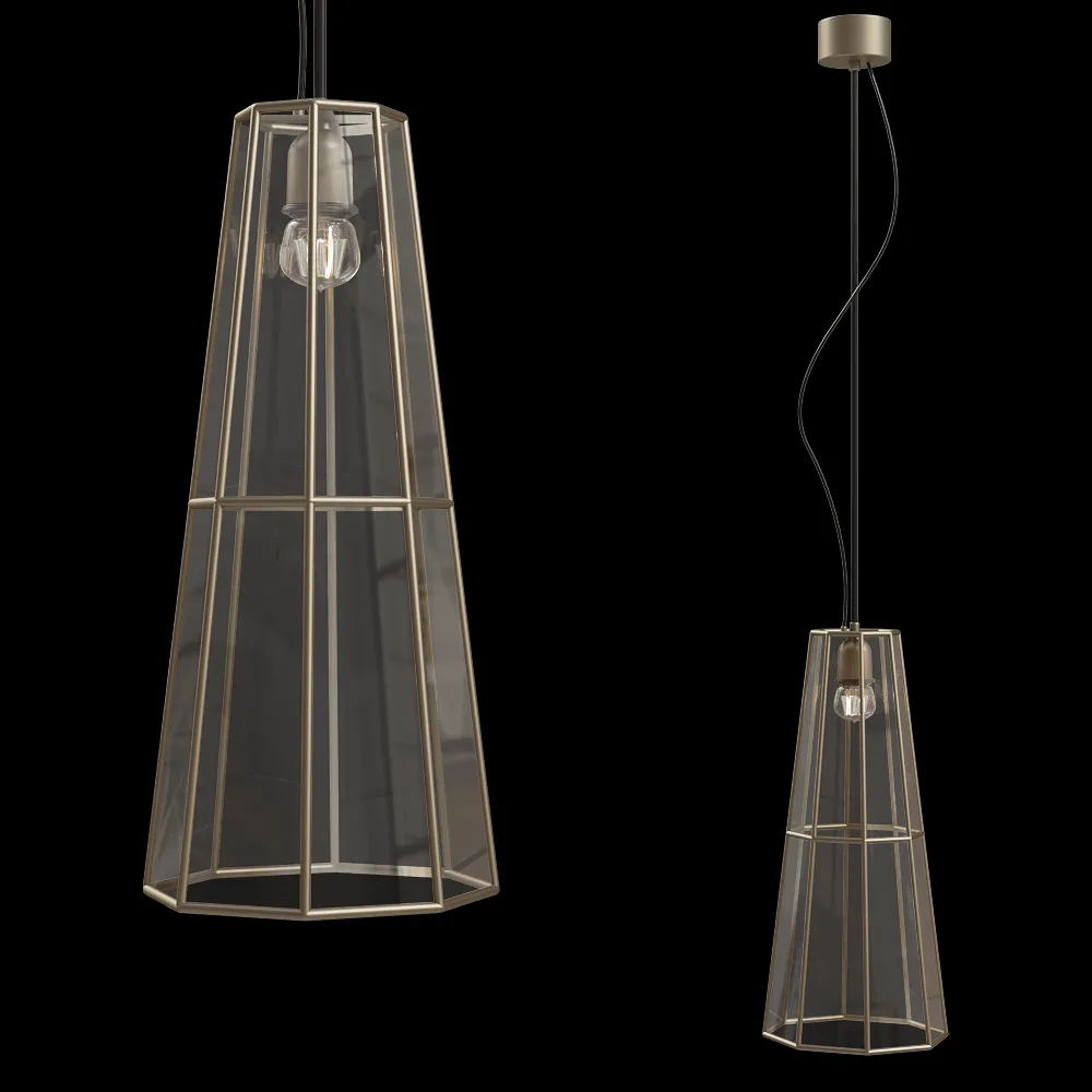 Il Fanale – Pendant lamp Rilegato MEDINATCE 3ds Max
