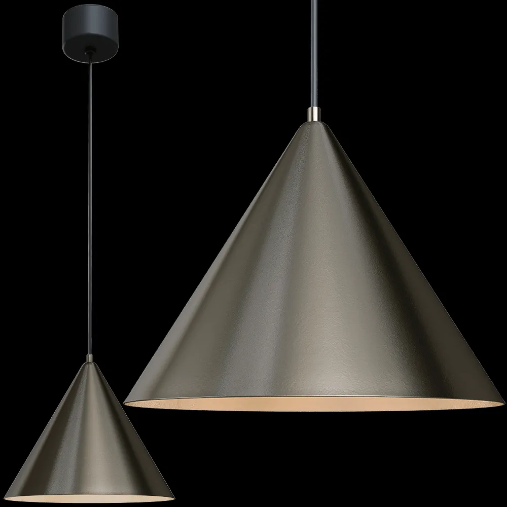 Il Fanale – Pendant light Cone 3ds Max