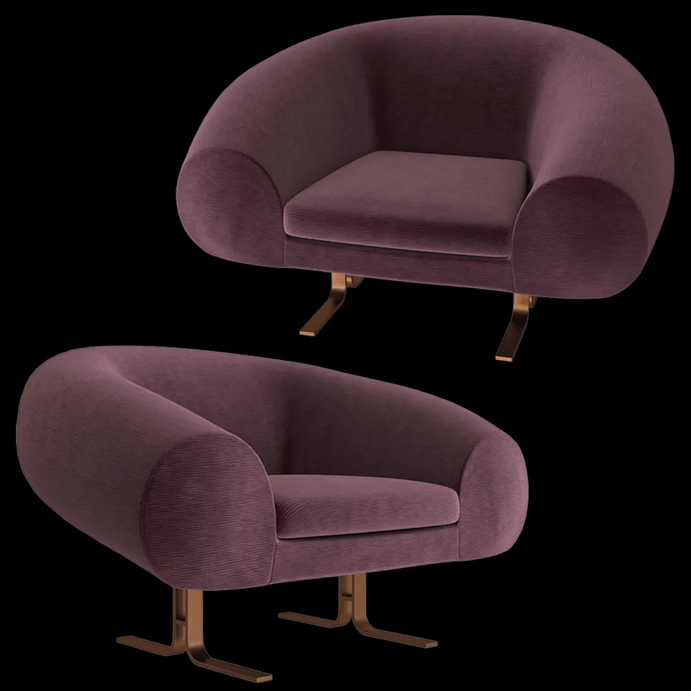 IL Loft  – Armchair Airstrike 3ds Max