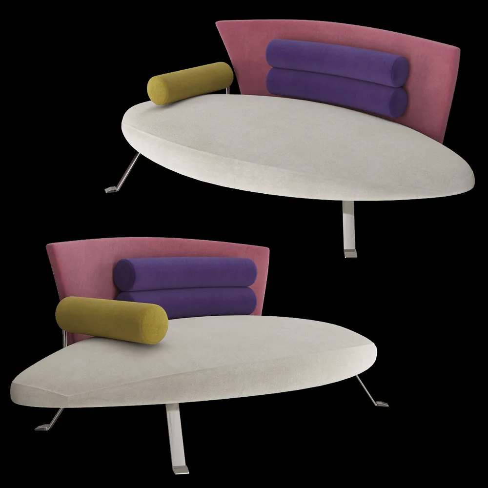 IL Loft  – Asymmetric sofa Club 3ds Max