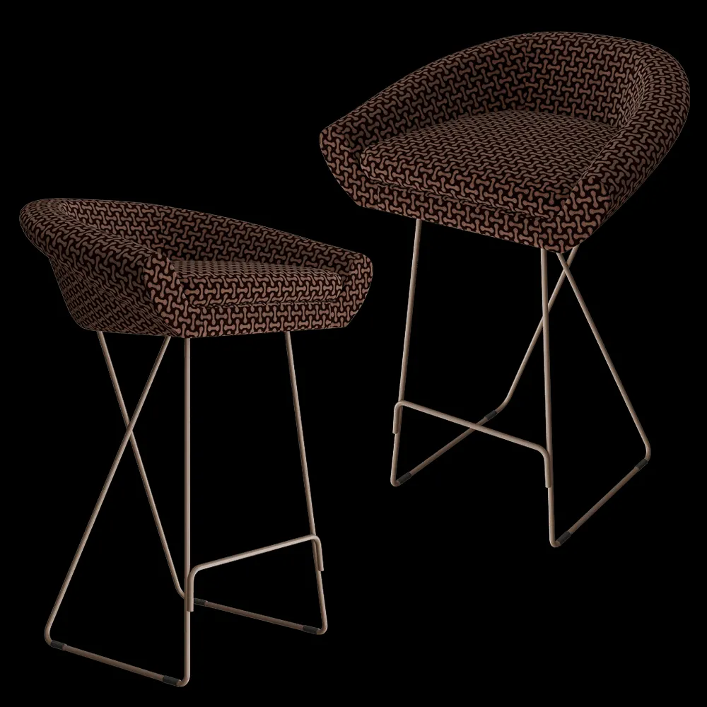 IL Loft  – Barstool Airstrike Sgabelli 3ds Max