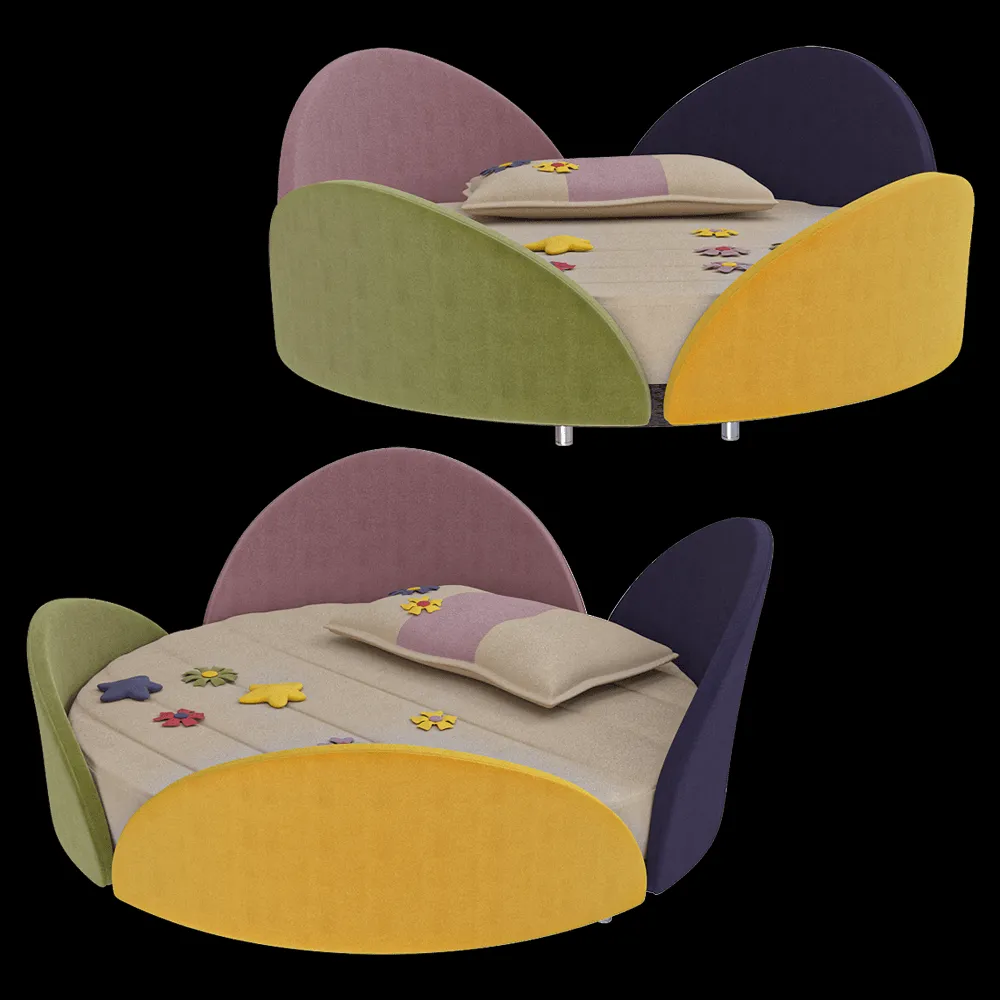 IL Loft  – Bed felix baby 3ds Max