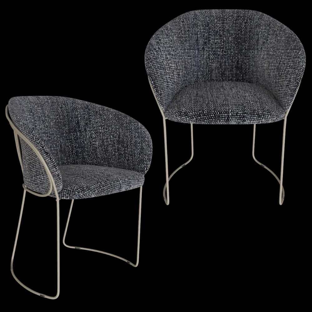 IL Loft  – Chair Zeromoon Padded ZER01 3ds Max