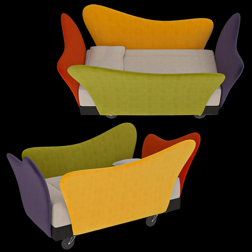 IL Loft  – Children’s bed Flower Culla 3ds Max