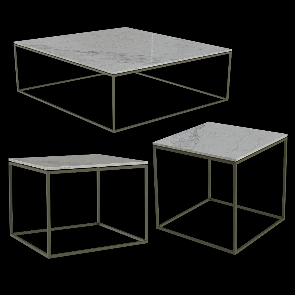IL Loft  – Coffee tables NIKOS 3ds Max