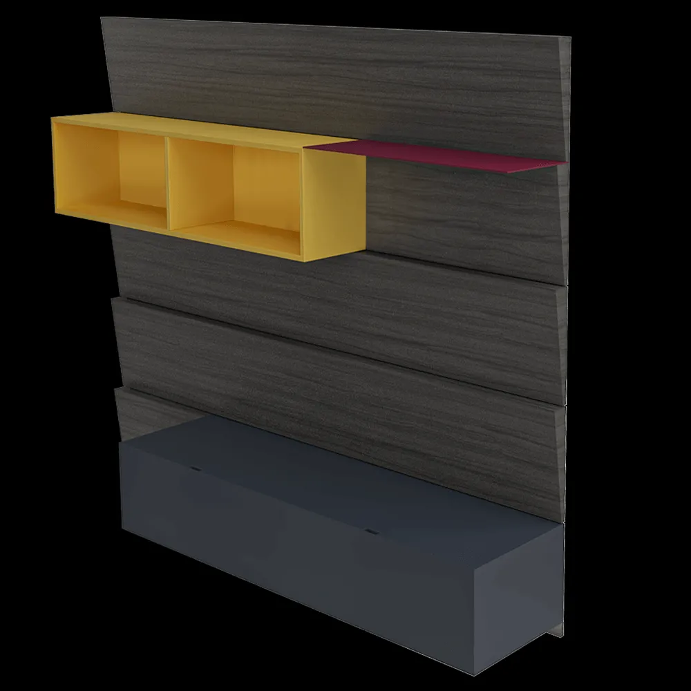 IL Loft  – Shelf Flag 3ds Max