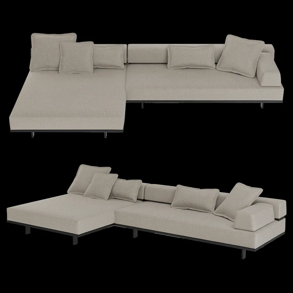 IL Loft  – Sofa Cubi CUB 63 3ds Max
