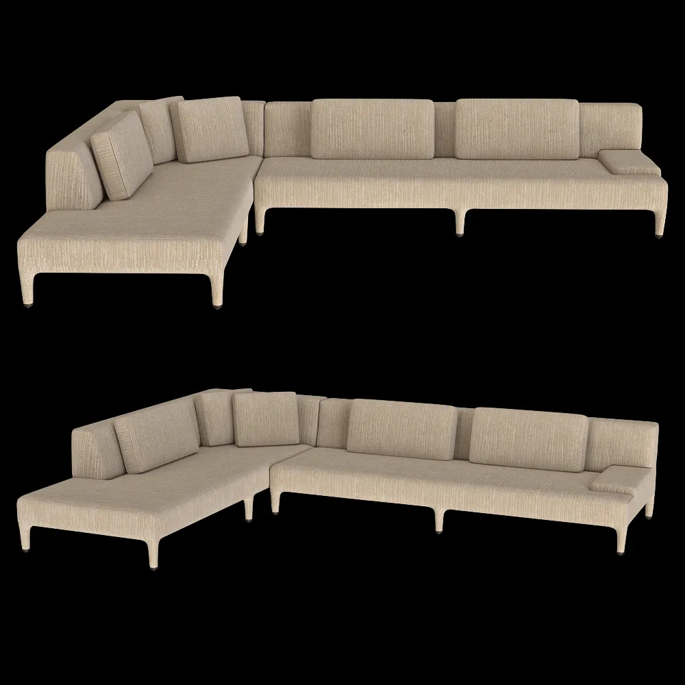IL Loft  – Sofa Delta Angolare 3ds Max