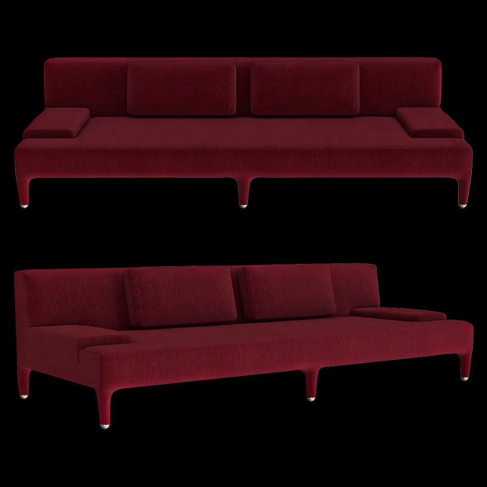 IL Loft  – Sofa Delta Lineare 3ds Max