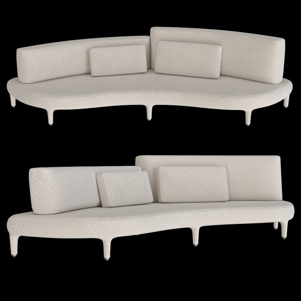 IL Loft  – Sofa Delta sagomato 3ds Max