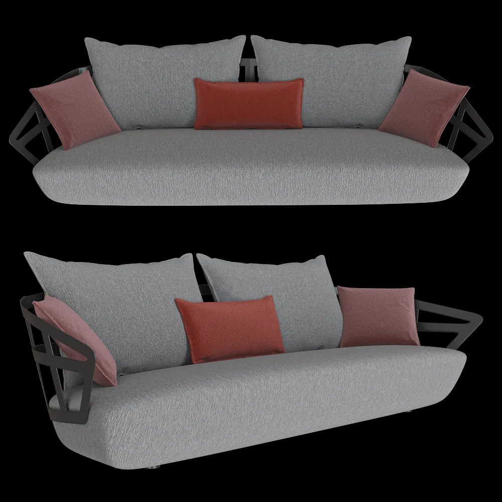 IL Loft  – Sofa  Flame 3ds Max