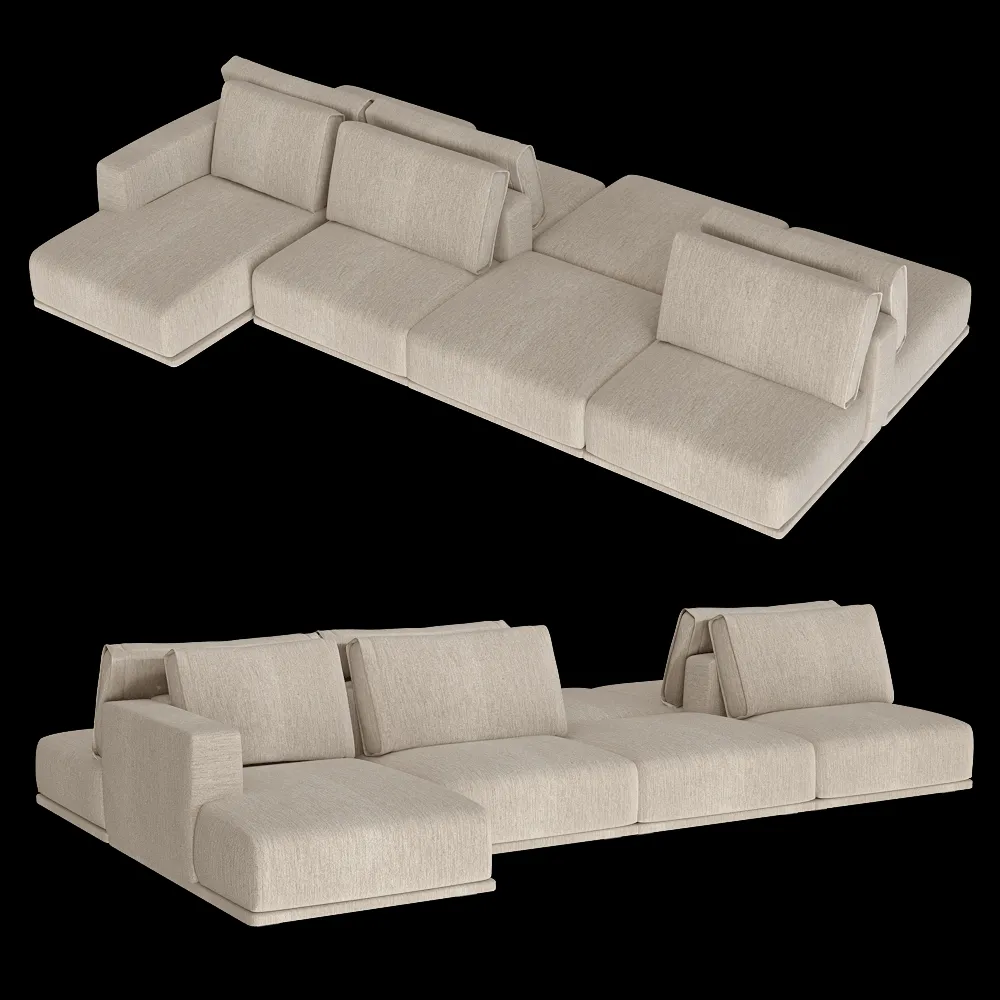 IL Loft  – Sofa Met bifacciale MET 85 3ds Max