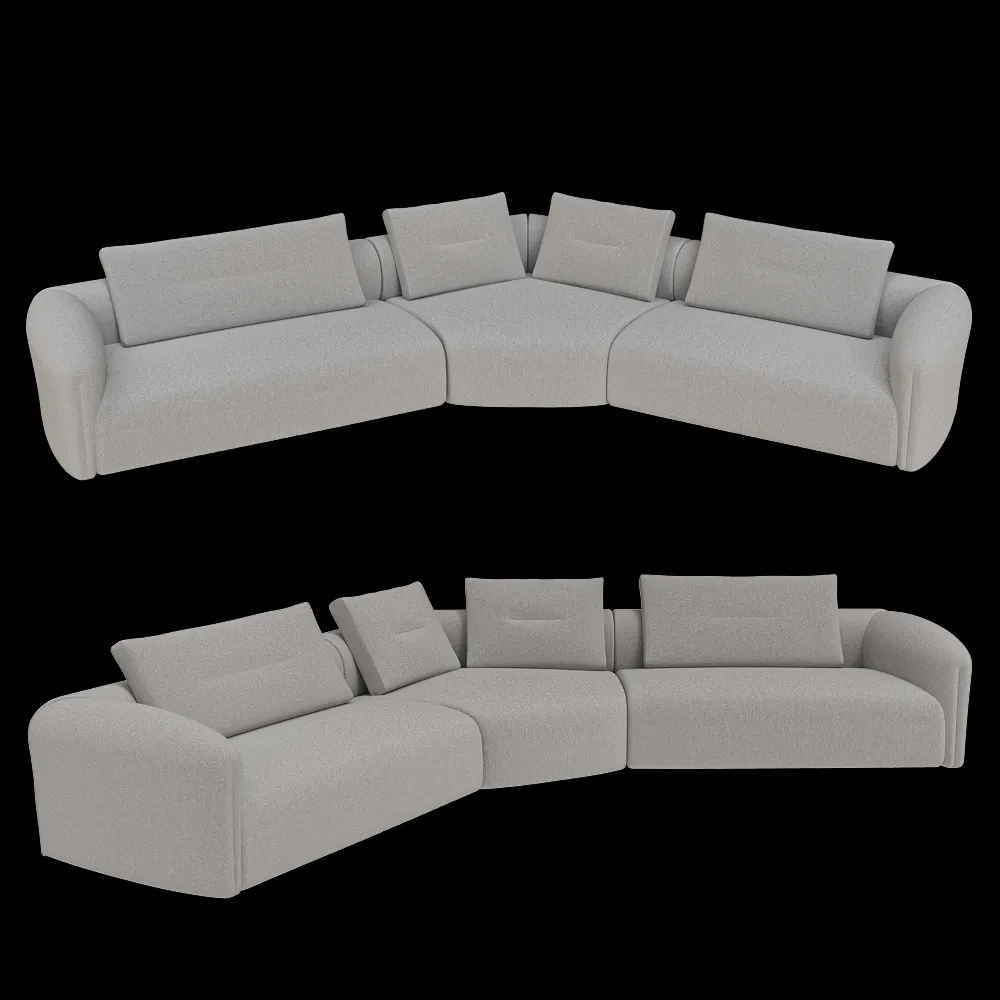 IL Loft  – Sofa Quentin Angolare 3ds Max
