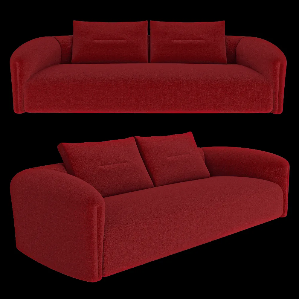 IL Loft  – Sofa Quentine Lineare 3ds Max