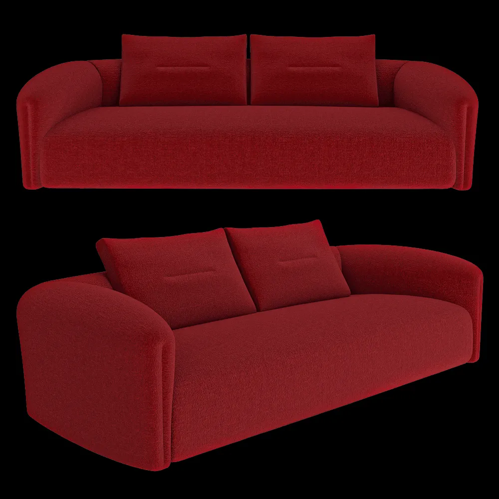 IL Loft  – Sofa Quentine Lineare 3ds Max