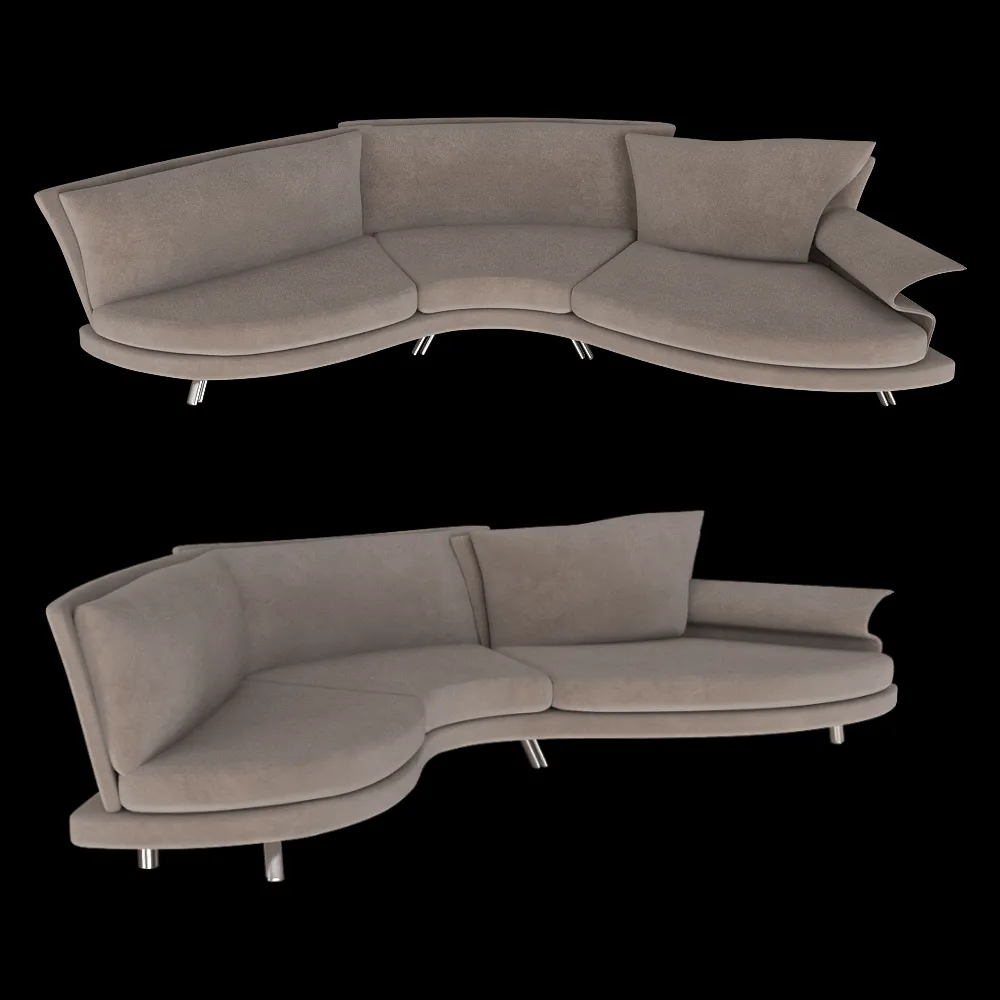 IL Loft  – Sofa Super roy esecuzione speciale SR 87 3ds Max