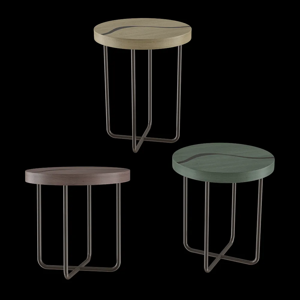 IL Loft  – Table round Vega 3ds Max