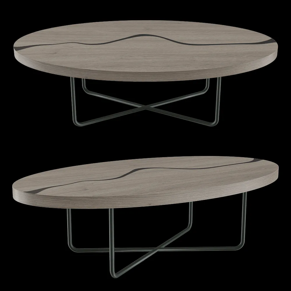 IL Loft  – Table Vega Oval 3ds Max