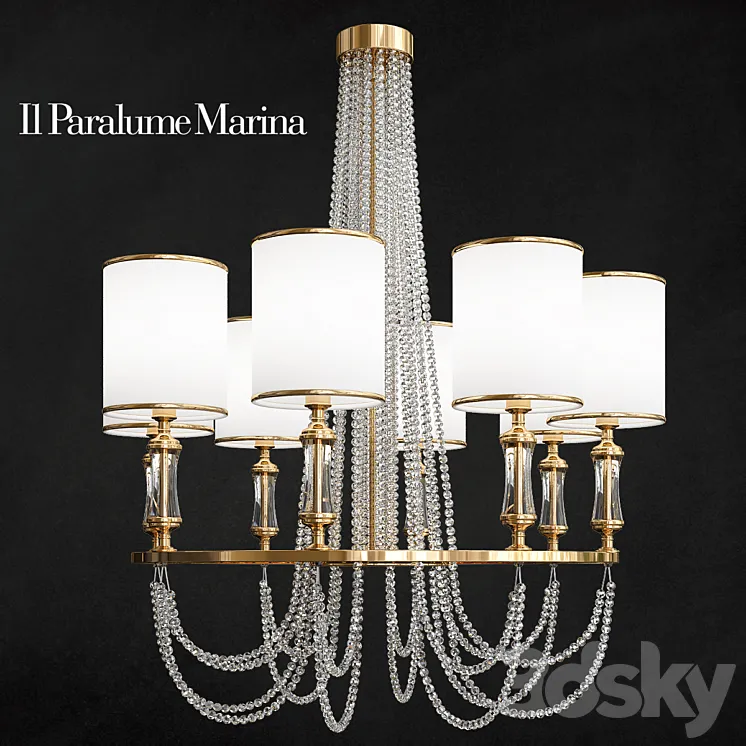 IL Paralume Marina chandeliers 3DS Max