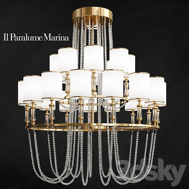 IL Paralume Marina chandeliers_2 3DSMax File
