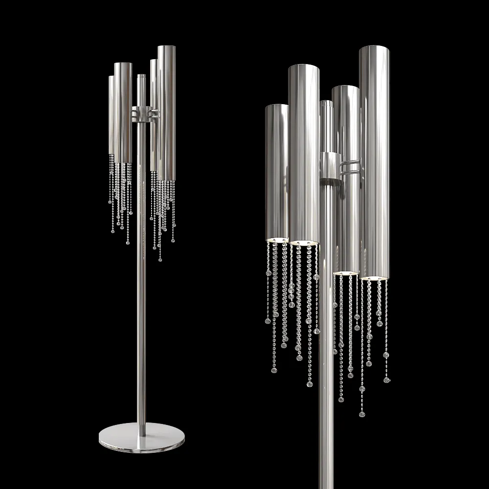 ILFARI – Floor lamp Sexy Crystals F4 3ds Max