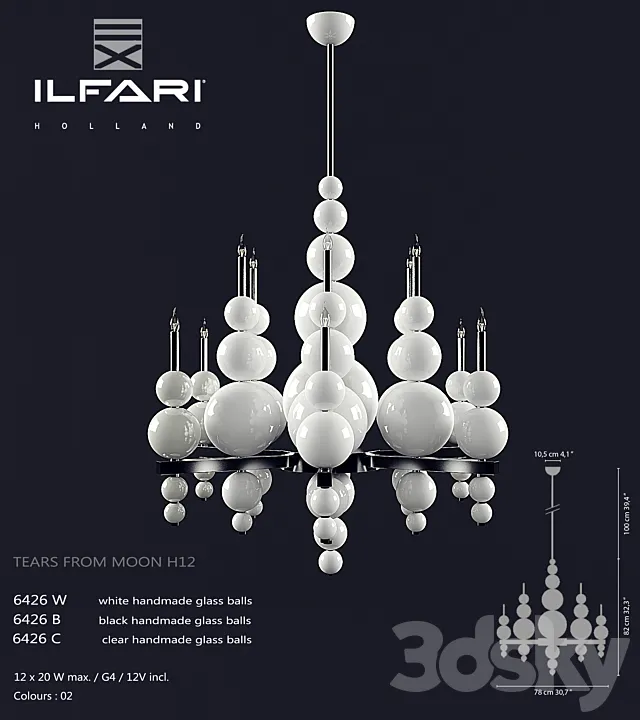 ILFARI TEARS FROM MOON H12 3DS Max Model