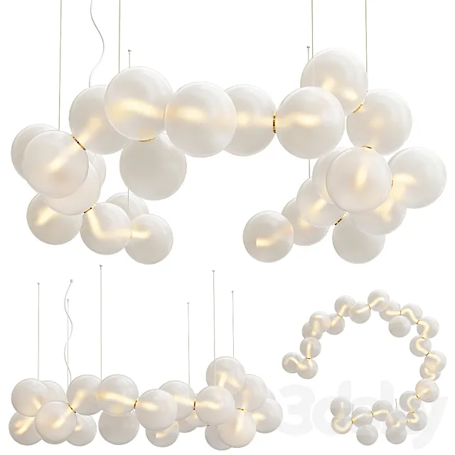 Illuminations chandelier babble 3DSMax File
