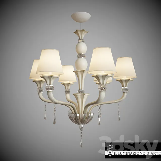 Illuminazione d’arte Dalia 30206CP 3DS Max Model