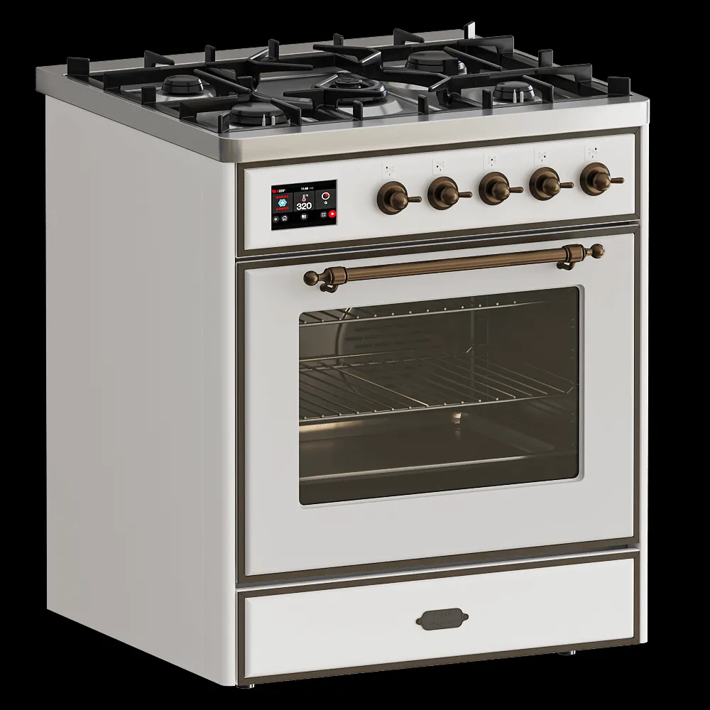 ILVE  – Kitchen with electric oven M30DNS3 3ds Max