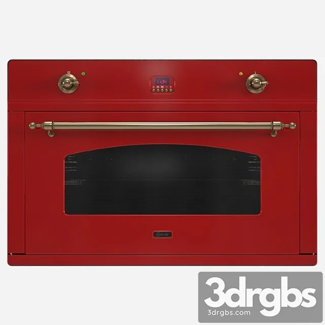 Ilve Nostalgie 900 Cmp Kitchen Oven 3dsmax Download