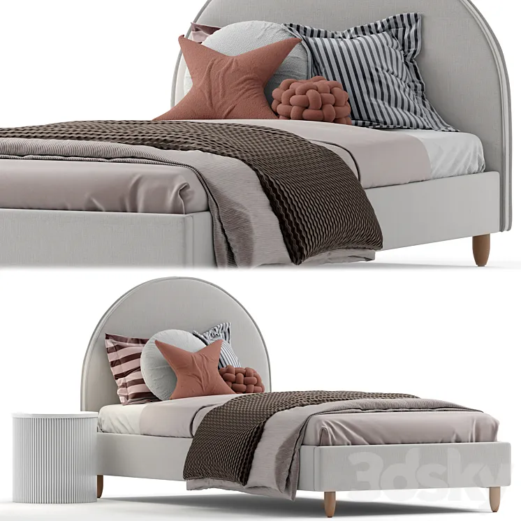 Imogen Single Bed 3DS Max