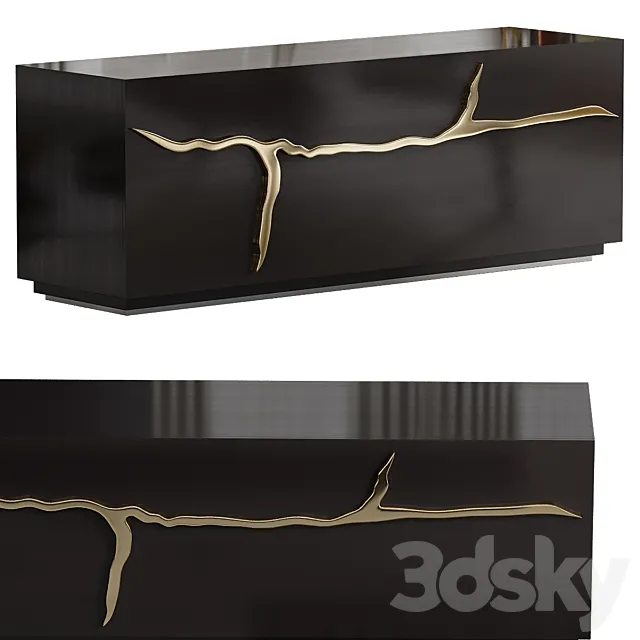 Impact Buffet Sideboard 3DS Max Model