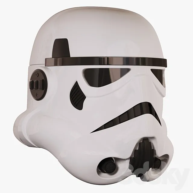 Imperial attack aircraft helmet (Star Wars) 3DSMax File