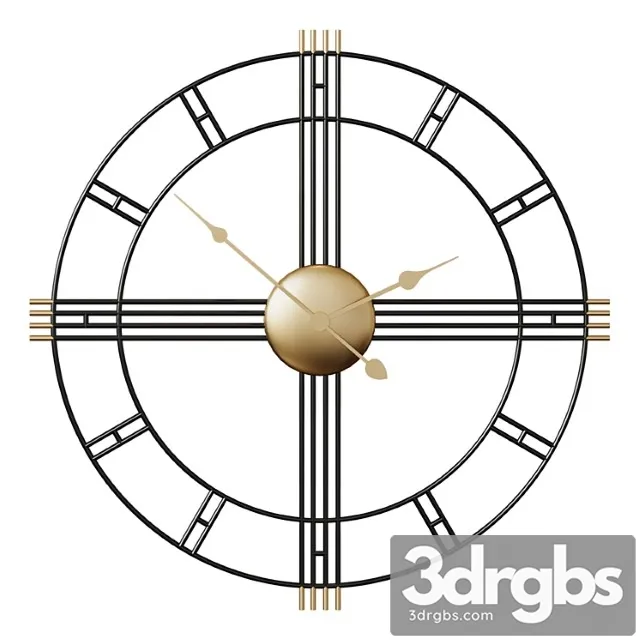 Imperialist wall clock