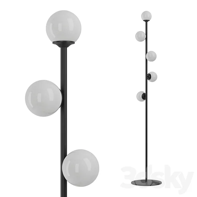 Imperium Light Frost Floor Lamp IIM-1405 3ds Max