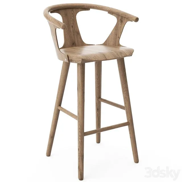 In Between SK9 Barstool 3dsMax Model