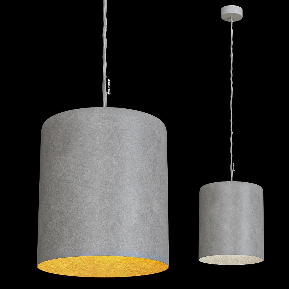 In-es.artdesign – Pendant lamp Bin cemento 3ds Max