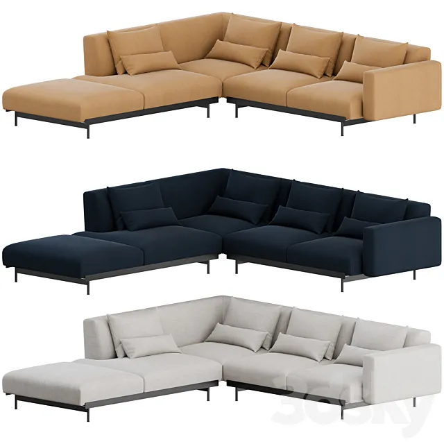 IN SITU Corner Sofa by Muuto 3ds Max