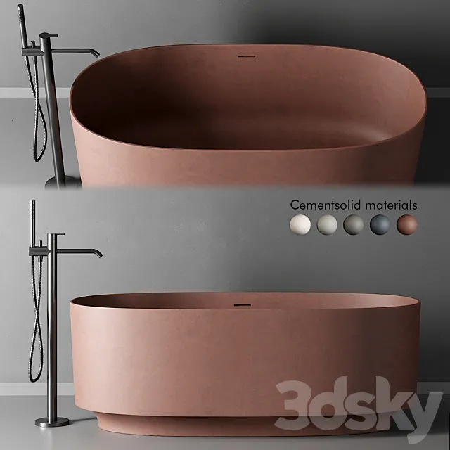 Inbani Arc Bathtub 3DS Max Model