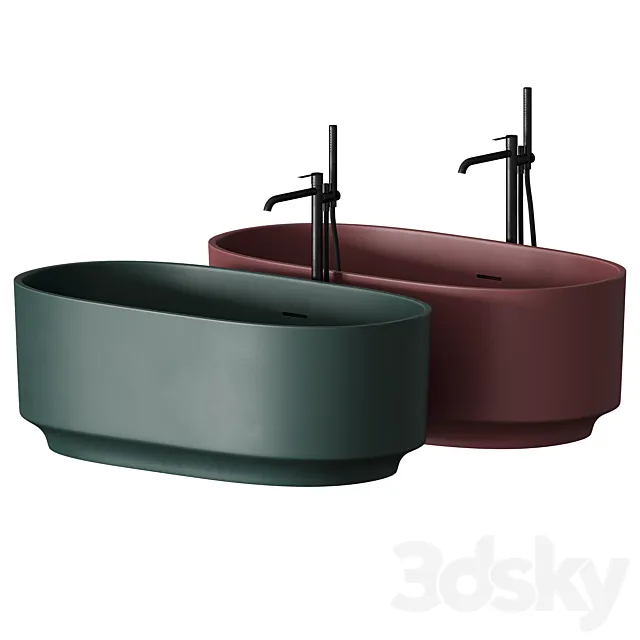 INBANI ARC Bathtub 3dsMax Model