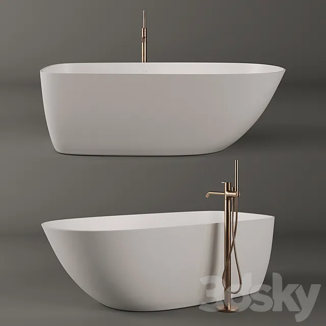 Inbani Forma Bathtub 3DS Max Model