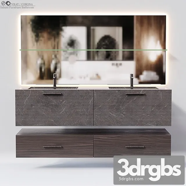 Inbani Furniture Bathroom 3dsmax Download
