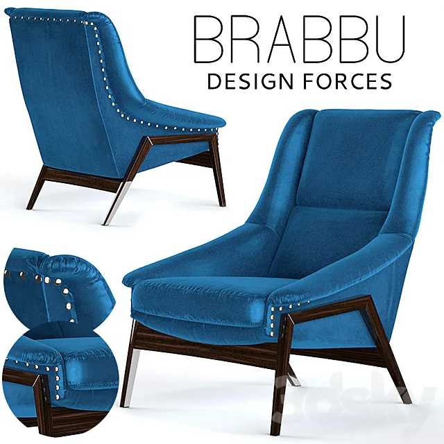 INCA ARMCHAIR | BRABBU 3ds Max