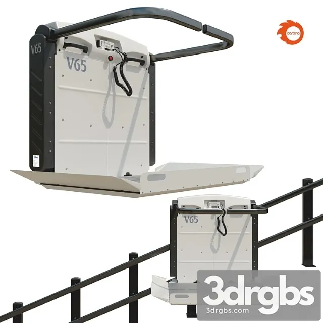 Inclined Stair Lift Vimec V65 3dsmax Download
