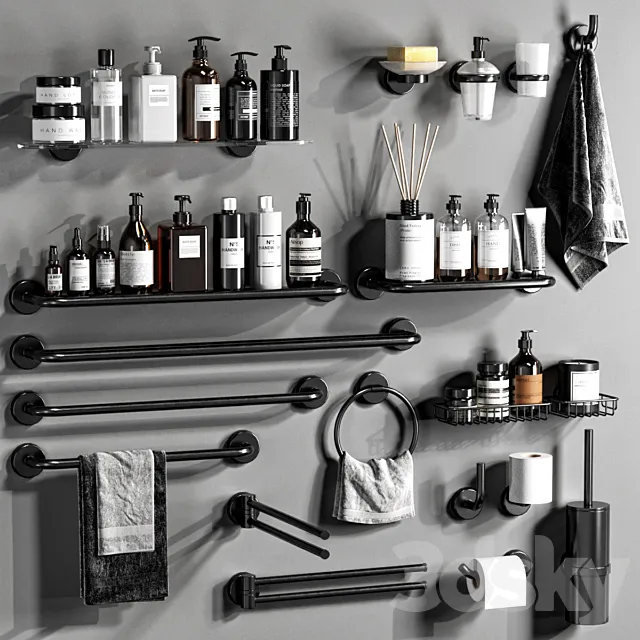 Inda Colorella accessories 3ds Max