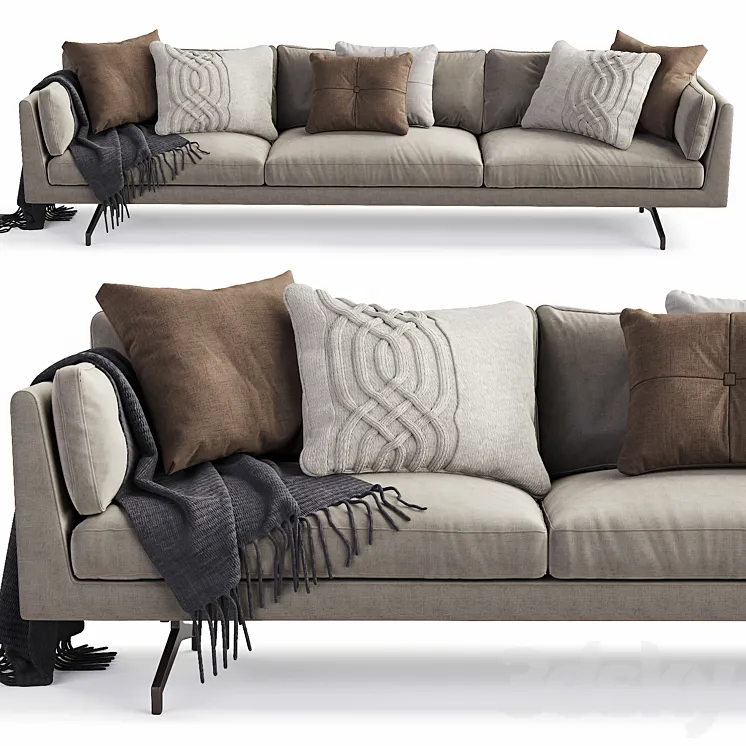 Indera sofa Fauve 3DS Max