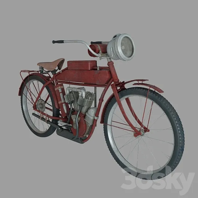indian motorcycle 3DSMax File