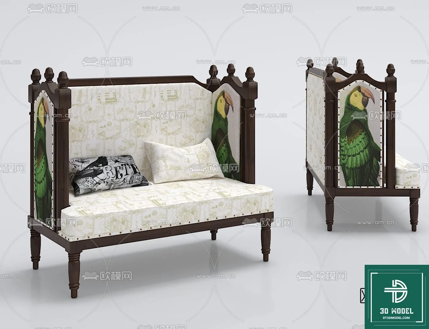 INDOCHINE STYLE – 3D MODELS – 026